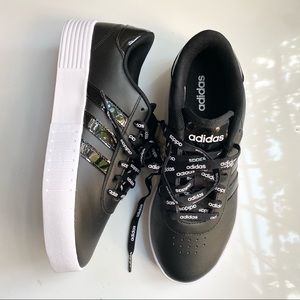 NWT Adidas Court Bold Low Top Sneakers FY9993 Black Women’s Size US 8